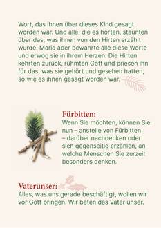 SE Mannheim Nord, Gottesdienst Weihnachten für Erwachsene